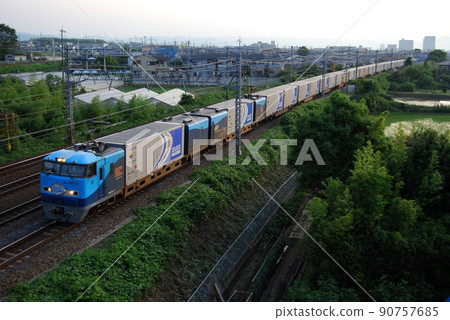 晚間超級鐵路貨運 SRC 拍攝於 2007 年 6 月 12 日 90757685