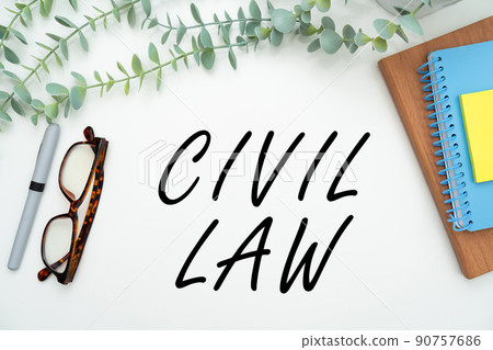 Inspiration showing sign Civil Law. Internet Concept Law concerned with private relations between members of community Flashy School Office Supplies, Teaching Learning Collections, Writing Tools, Inspiration showing sign Civil Law. Internet Concept Law concerned with private relations between members of community Flashy School Office Supplies, Teaching Learning Collections, Writing Tools, 90757686