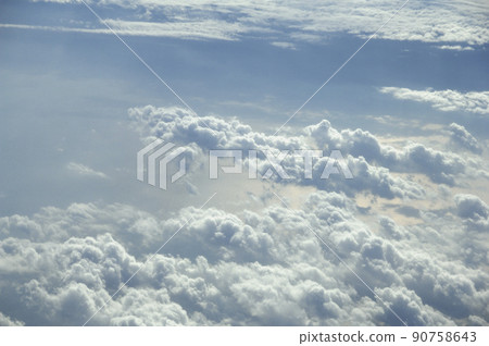 Sky and clouds 90758643