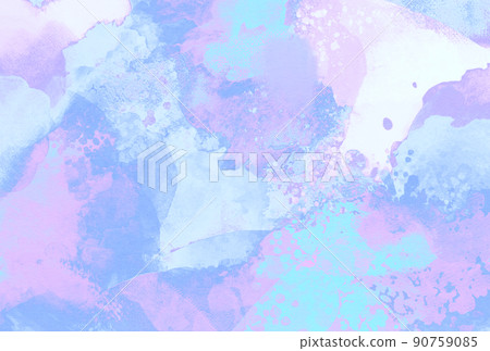 Background material_watercolor texture_light blue Background material_watercolor texture_light blue 90759085