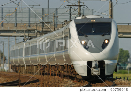 北陸本線加賀笠間三河JR西683系列T22+T18編隊（金澤）雷鳥 90759948