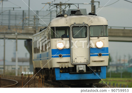 Hokuriku Main Line Kaga Kasama-Mikawa JR West 475 series A26 organization (Kanazawa) 90759953