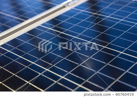 Close up solar panel 90760459