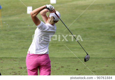 lady golf swing lady golf swing 90761884