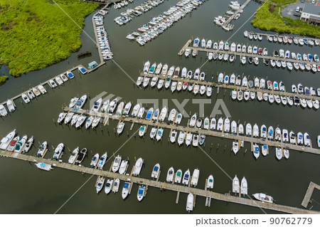 Many different type of small boats at port Many different type of small boats at port 90762779