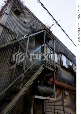 昭和站附近的城鎮工廠 90763260