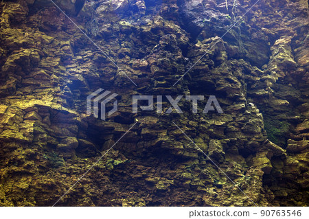close-up of rock texture on Dnister canyon, Ternopil region, Ukraine close-up of rock texture on Dnister canyon, Ternopil region, Ukraine 90763546