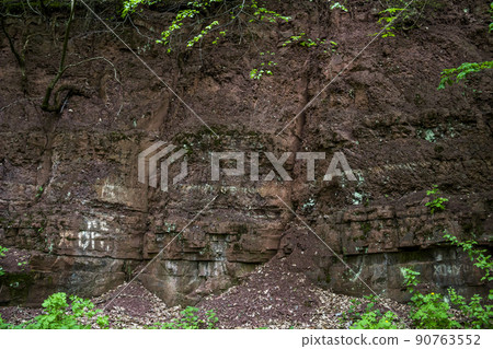 close-up of rock texture close-up of rock texture 90763552