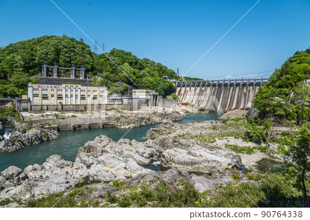 《岐阜縣》惠那市大井水壩 90764338