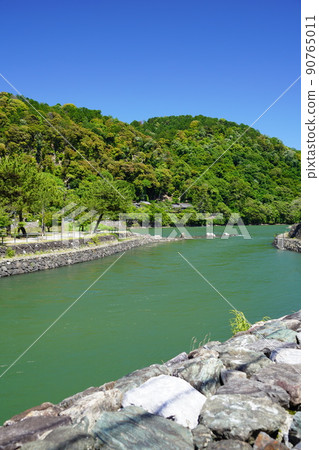 From Kisenbashi in Kyoto / Uji / Uji Park to the headwaters of the Uji River From Kisenbashi in Kyoto / Uji / Uji Park to the headwaters of the Uji River 90765011