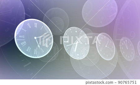 時鐘時鐘時間時間時代歷史歷史時間旅行時間機器 CG 插圖 90765751