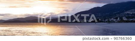 Residential Buildings in a modern city on the West Coast of Pacific Ocean. Residential Buildings in a modern city on the West Coast of Pacific Ocean. 90766360