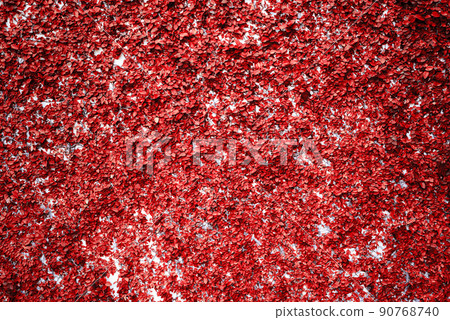red leaves on the wall background 90768740