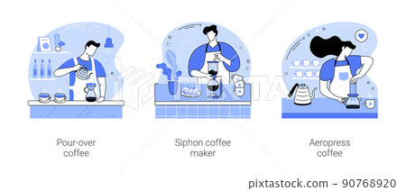 Specialty coffee isolated cartoon vector illustrations se 90768920