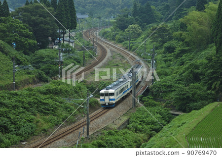 北陸本線 Isurugi-Kurikara JR West 413 Series B 編隊(金澤) 北陸本線 Isurugi-Kurikara JR West 413 Series B 編隊(金澤) 90769470