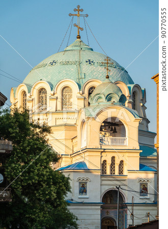 St. Nicholas Cathedral in Yevpatoria on the Peninsula Crimea St. Nicholas Cathedral in Yevpatoria on the Peninsula Crimea 90770555