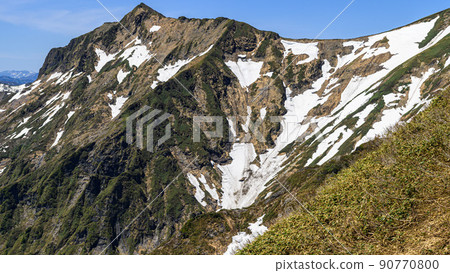 Tanigawadake and Tenjin Ridge during the snowy season 90770800