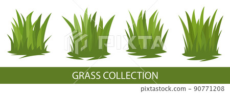 Green grass collection 90771208