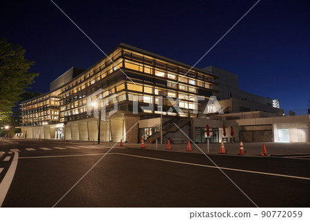 秋田 夜景 城市風光 90772059