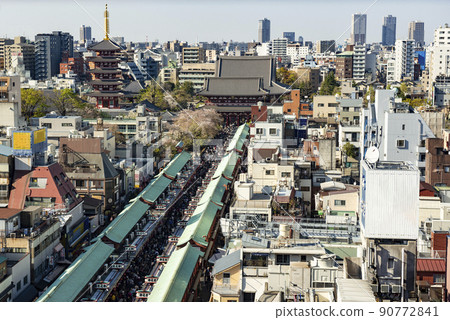 Tokyo Asakusa Sensoji Nakamise Street Tokyo Asakusa Sensoji Nakamise Street 90772841