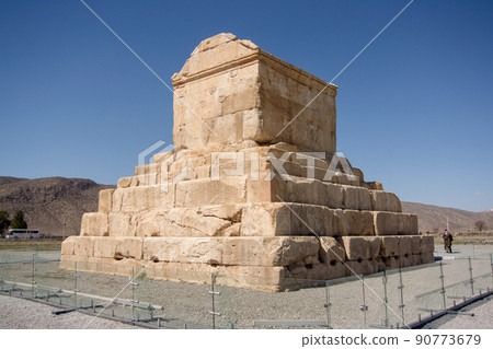 Cyrus II's tomb in Pasar Gadae, a World Heritage Site in Iran Cyrus II's tomb in Pasar Gadae, a World Heritage Site in Iran 90773679