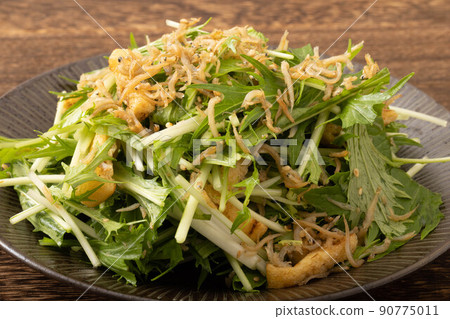 水菜和炸豆腐沙拉 90775011