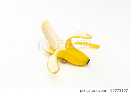 banana white background 90775197