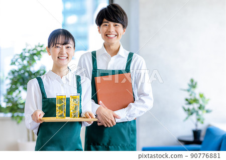 Cafe part-time job men and women Cafe part-time job men and women 90776881