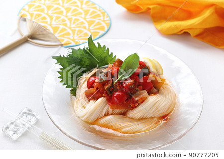 Cold ratatouille somen arrangement somen somen arrangement 90777205