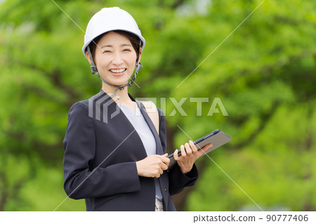 職業女性頭盔公園 90777406