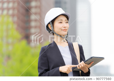 建築、建築、房地產、職業女性 90777560