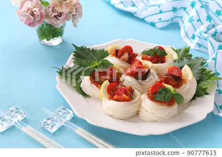 Cold ratatouille somen arrangement somen somen arrangement Cold ratatouille somen arrangement somen somen arrangement 90777615