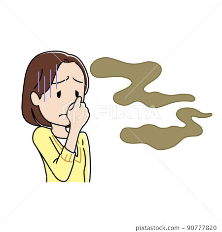 一個有輕微嗅覺亢進的女人 一個有輕微嗅覺亢進的女人 90777820