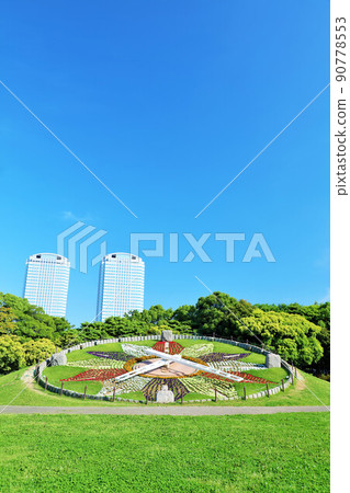 千葉Makuhari海灘公園花鐘 千葉Makuhari海灘公園花鐘 90778553