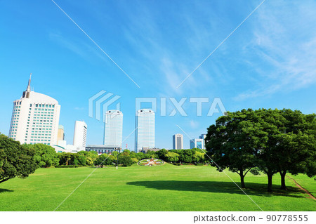 千葉縣幕張海濱公園的風景 90778555