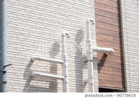 Residential drainage and ventilation pipes 90778619