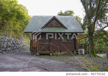 Iwaya Park Campground in Kagoshima Prefecture. 90779182