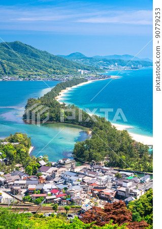 《Kyoto Prefecture》 Amanohashidate / Fresh green season 《Kyoto Prefecture》 Amanohashidate / Fresh green season 90779253