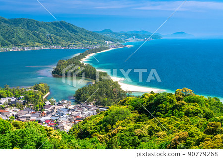 《Kyoto Prefecture》 Amanohashidate / Fresh green season 《Kyoto Prefecture》 Amanohashidate / Fresh green season 90779268