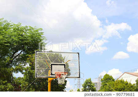 Basketball goal 90779681