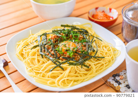 納豆意大利面 納豆意大利面 90779821