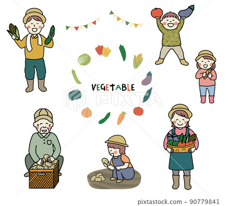 蔬菜收穫集 90779841