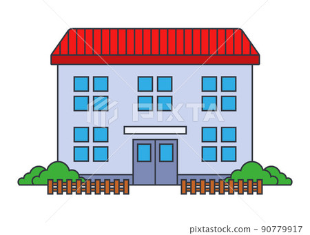 two-storey apartment building. cheap housing. 90779917