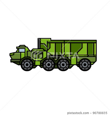 Military truck. Army transport. Military truck. Army transport. 90780835