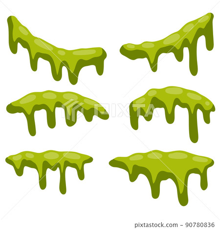 Green slime. Halloween decoration 90780836