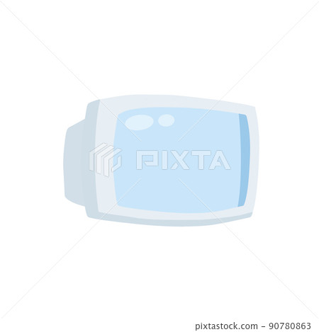 Computer monitor. Retro Screen of the device. Computer monitor. Retro Screen of the device. 90780863