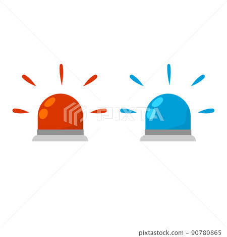 Flashing light. Signal of car. Alarm and alert Flashing light. Signal of car. Alarm and alert 90780865