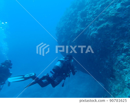 Miyakojima diving point No15 90781625