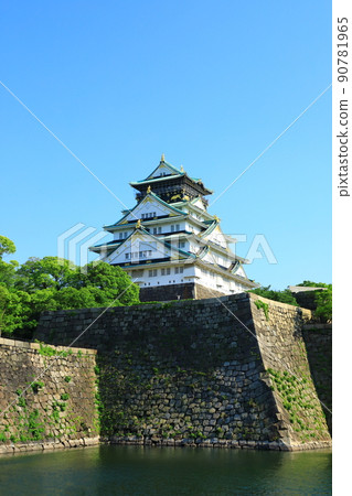 大阪城堡城堡塔 90781965