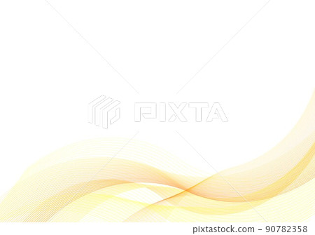 Line curve orange Line curve orange 90782358